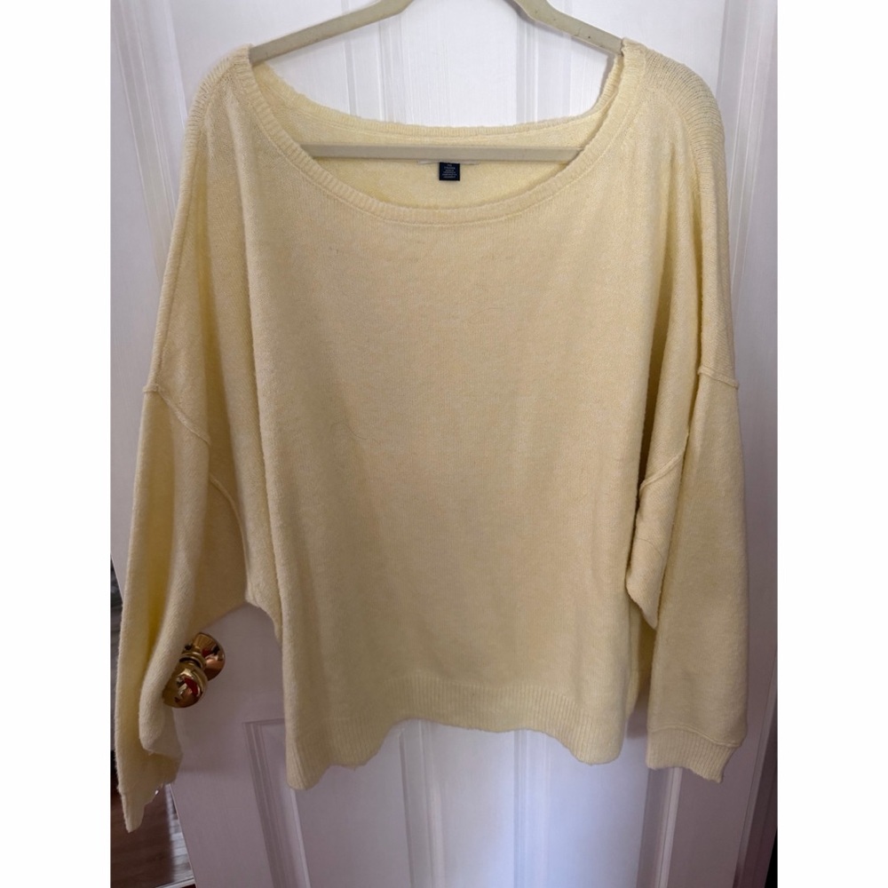 Women's Light Yellow Sweater